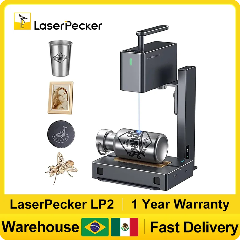 Industrial Laser Printing Machine - Laser pecker 2 Laser gra vierer