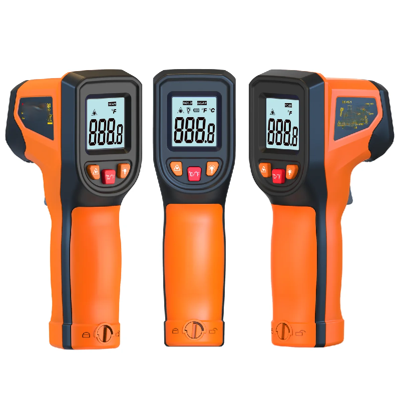 Industrial Laser Thermometer - Infrarot-Thermometer, tragbarer Wärmetemperaturmesser für Kochgeräte, Pizzaofen,