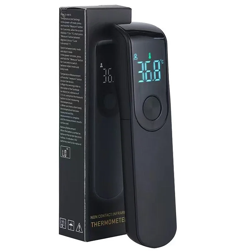 Industrial Laser Thermometer - Infrarot-Fieberthermometer Medizinisches Haushalts-Digitalthermometer mit LCD-Anzeige für