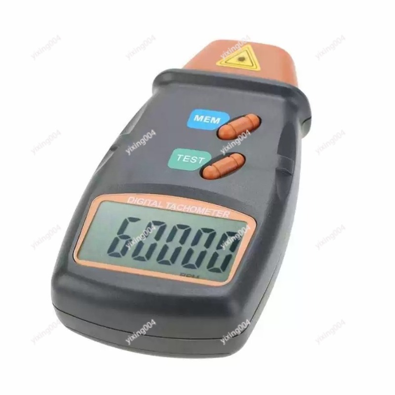 Industrial Laser Tachometer - Digitaler Laser-Geschwindigkeitsmesser, Tragbarer Berührungsloser Tachometer für