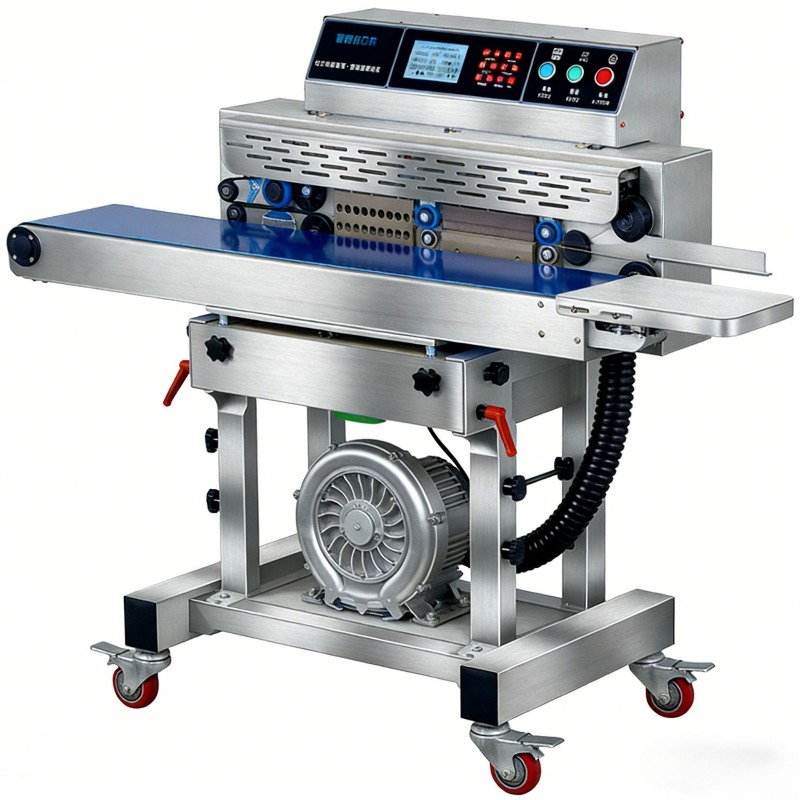 Industrial Laser Printing Machine - Kommerzielle Lebensmittel-Vakuumiermaschine Industrielles Vakuumverpackungssystem Vollautomatische Lasercodierung