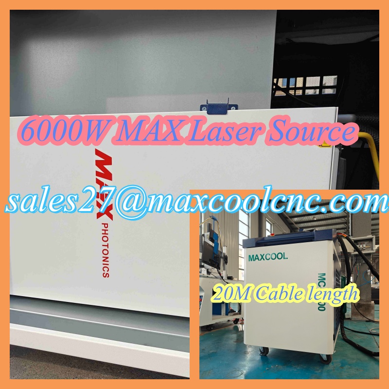 Industrial Laser Cleaner - MAXCOOL Industrieller Faserlaserreiniger 6000 W für