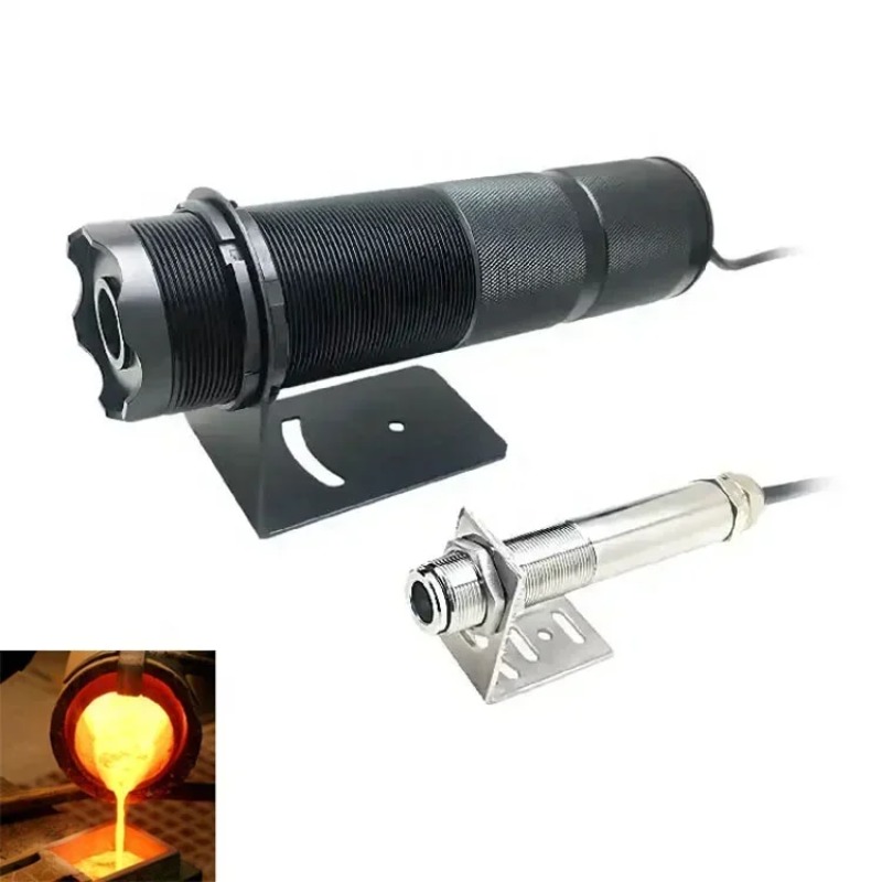 Industrial Infrared Laser - Ofenthermometer Hitze-Temperatur 24V Digital 4-20mA Laser