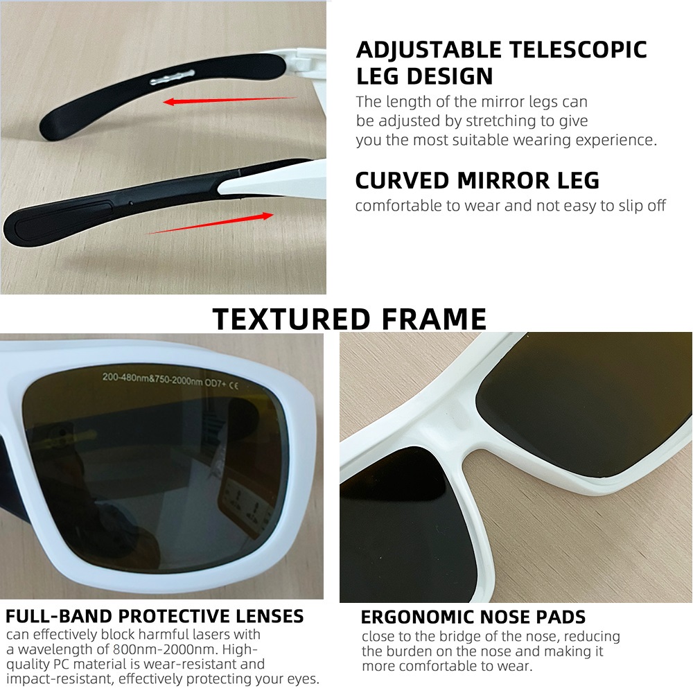 OD7 Laserschutzbrille für IPL- – Industrial Laser Hair Removal Bewertung und Preis