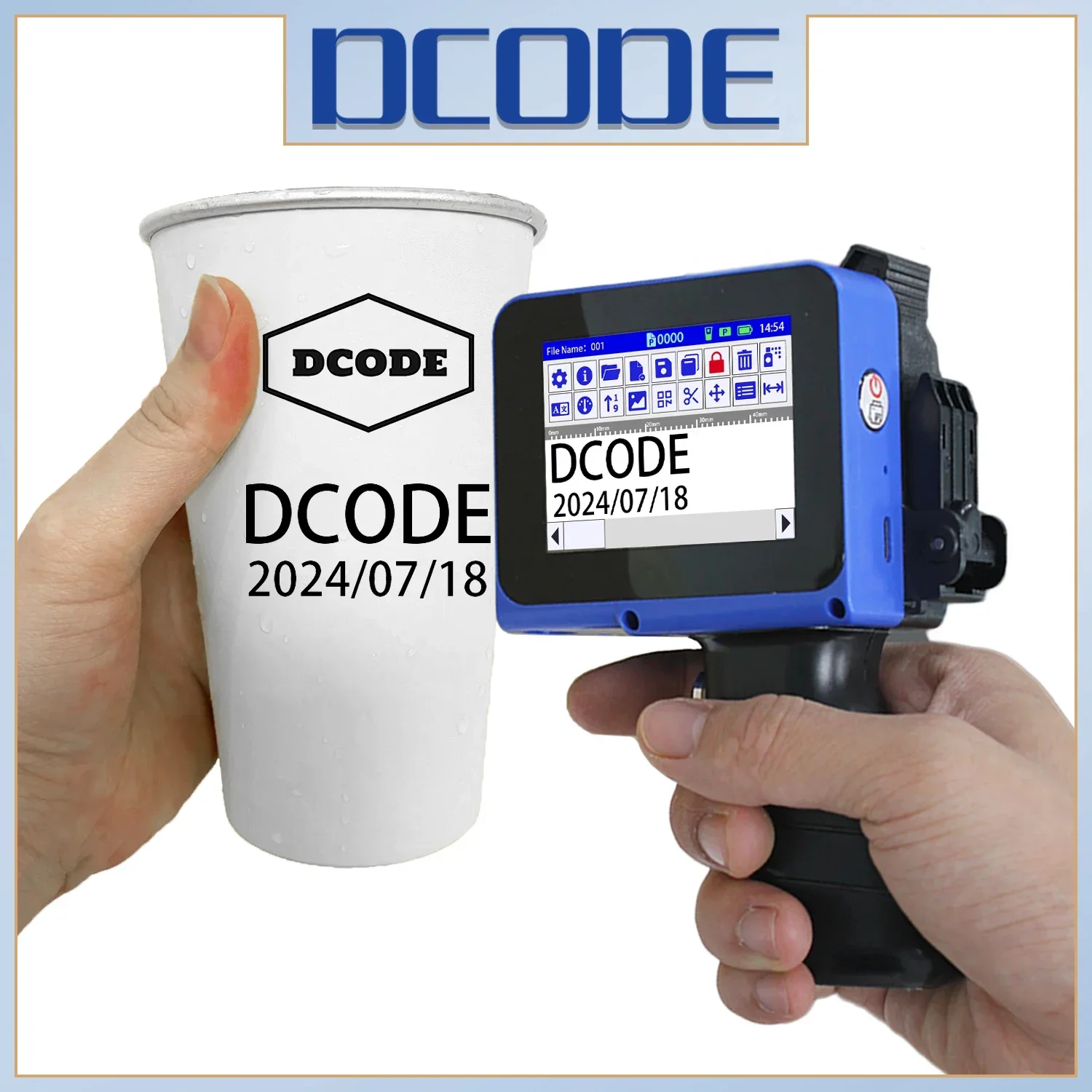 DCODE DC12 Tragbarer Mini-Spli – Industrial Laser Printing Machine Bewertung und Preis