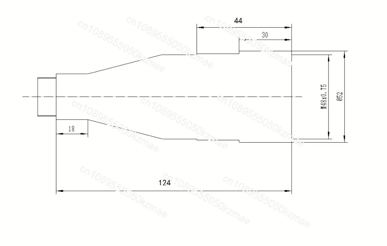44mm Laserstrahlexpander 5x 6x – Laser Beam Expander Bewertung und Preis