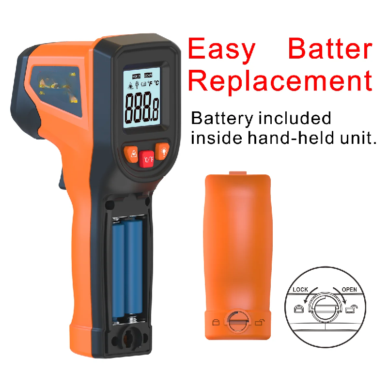 Infrarot-Thermometer, tragbare – Industrial Laser Thermometer Bewertung und Preis