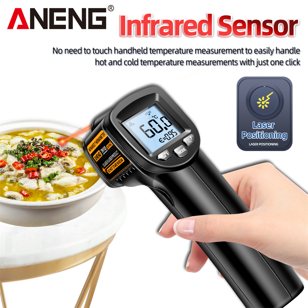 Infrarot-Laser-Thermometer, in – Industrial Laser Thermometer Gun Bewertung und Preis