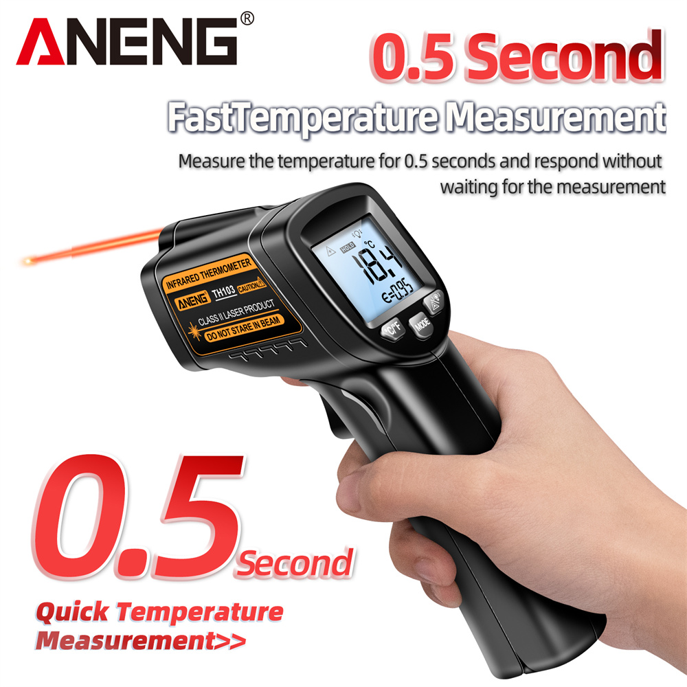 Infrarot-Laser-Thermometer, in – Industrial Laser Thermometer Gun Bewertung und Preis
