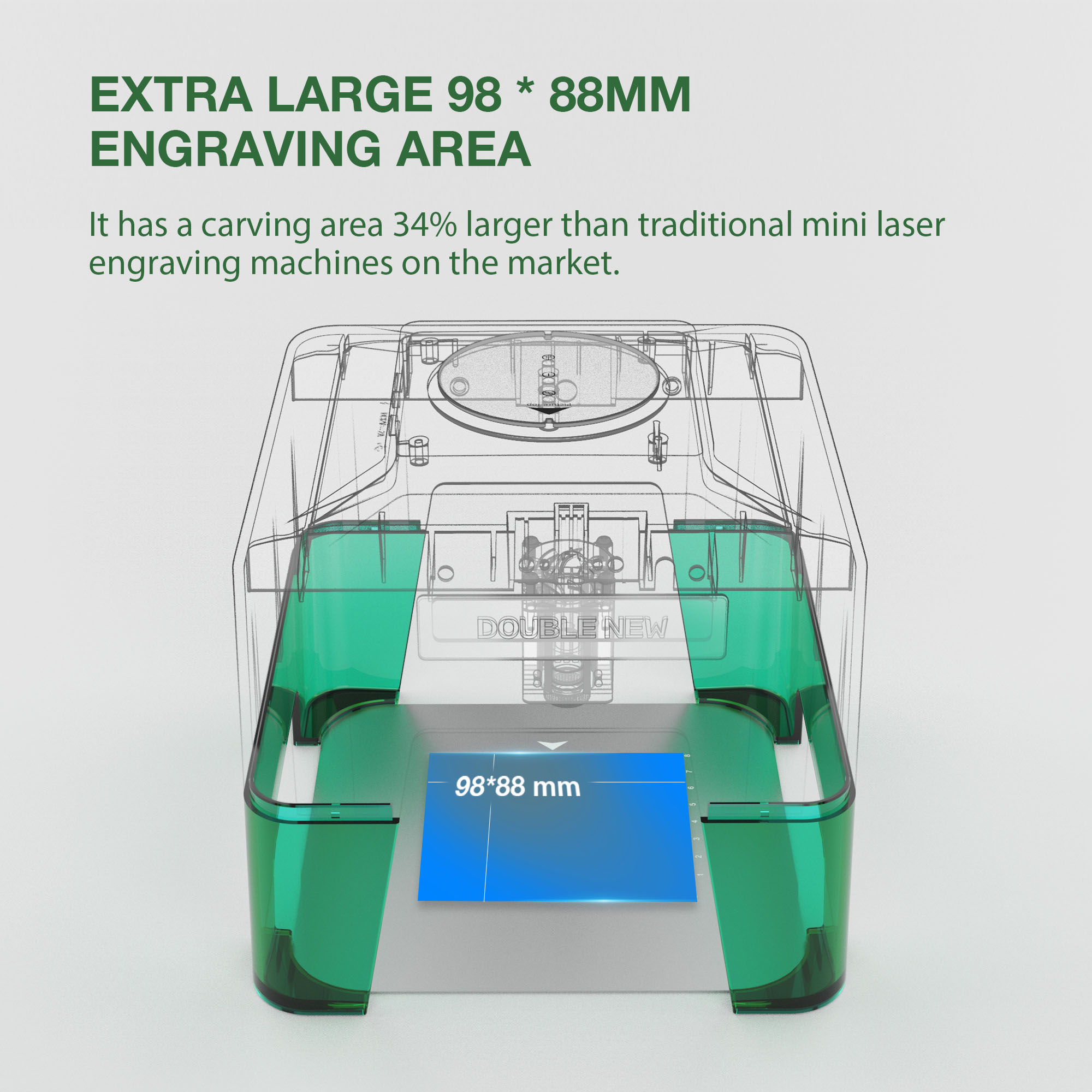 3W Mini-Lasergraviergerät, tra – Industrial Laser Printing Machine Bewertung und Preis