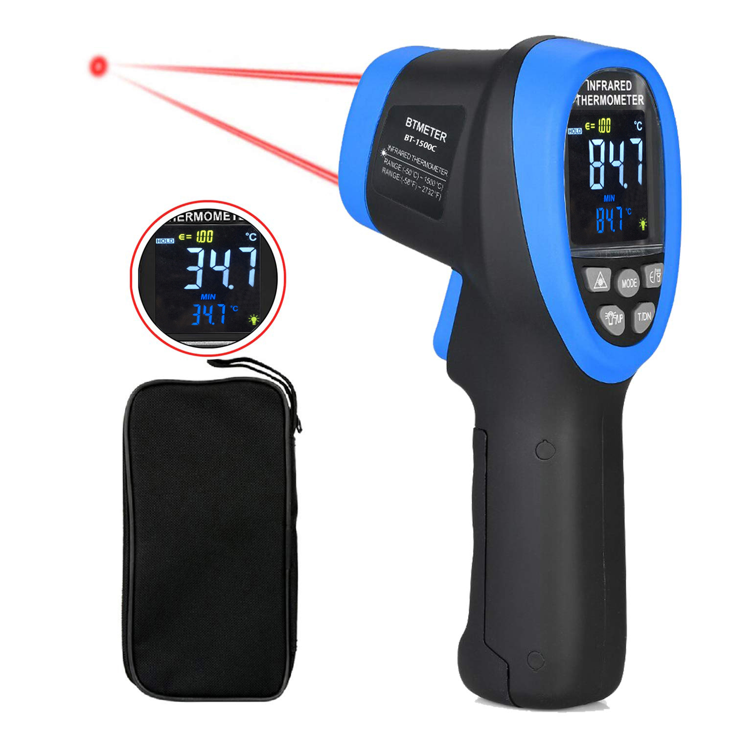 BT-1500C Pyrometer Berührungsl – Industrial Laser Thermometer Bewertung und Preis