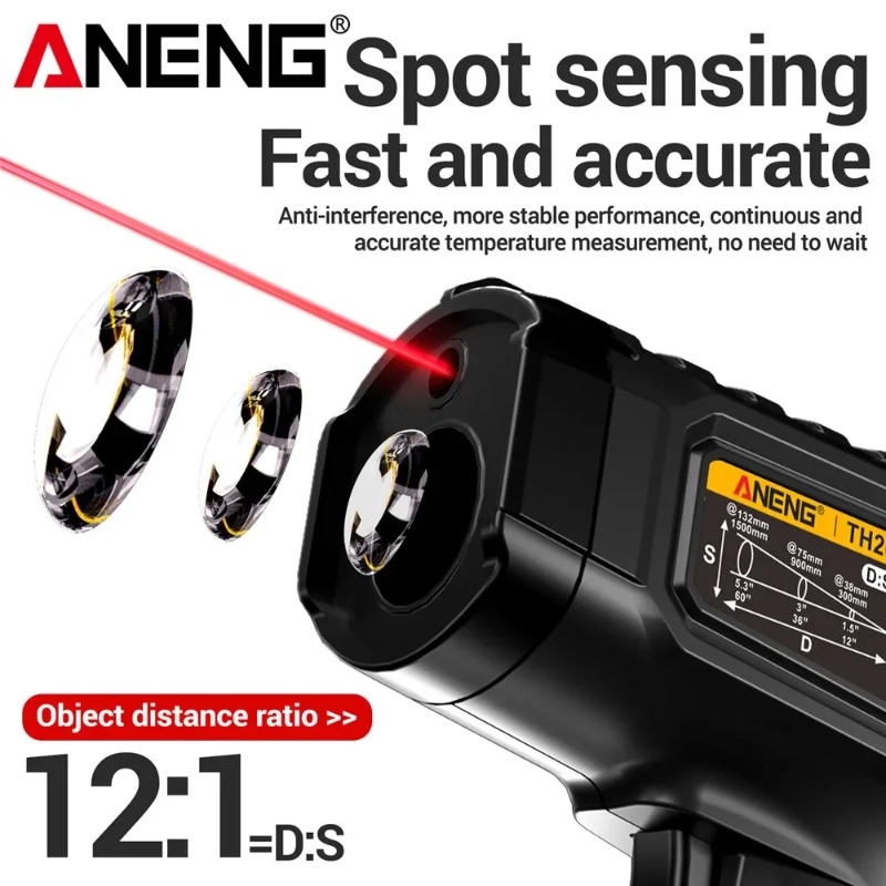 ANENG TH202 Industrielle Handt – Industrial Laser Thermometer Bewertung und Preis