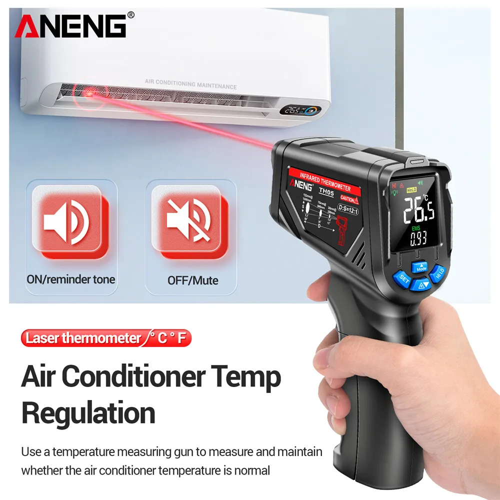 Infrarot-Thermometer Digital B – Industrial Laser Thermometer Gun Bewertung und Preis
