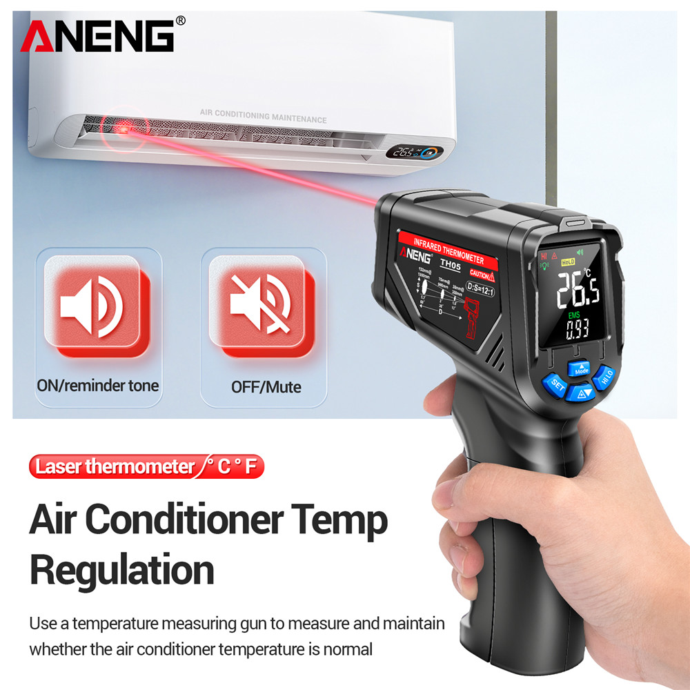 ANENG TH05 Infrarot-Thermomete – Industrial Laser Thermometer Bewertung und Preis